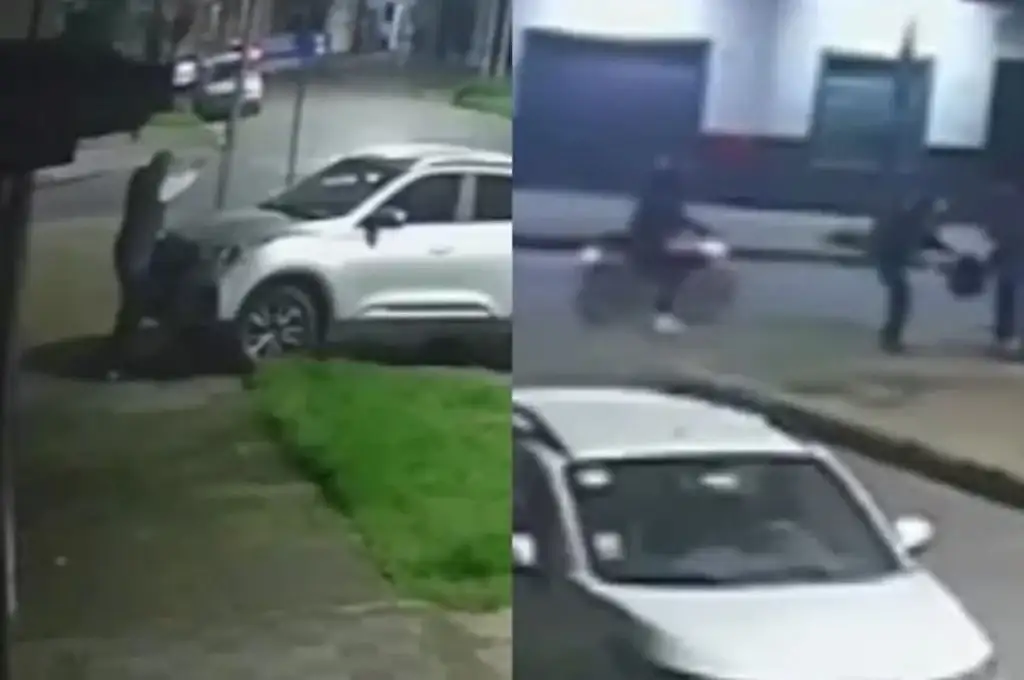 Policía defendió a sus vecinos de un robo
