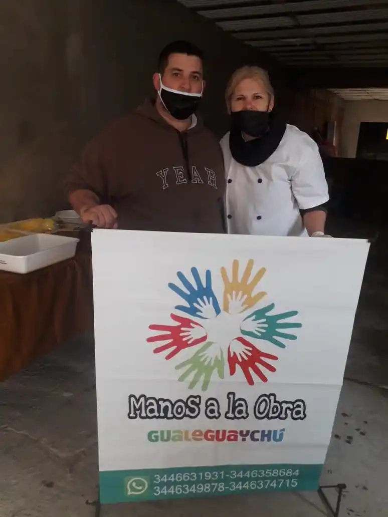 Manos a la Obra: No hay cuarentena que frene la solidaridad en Gualeguaychú