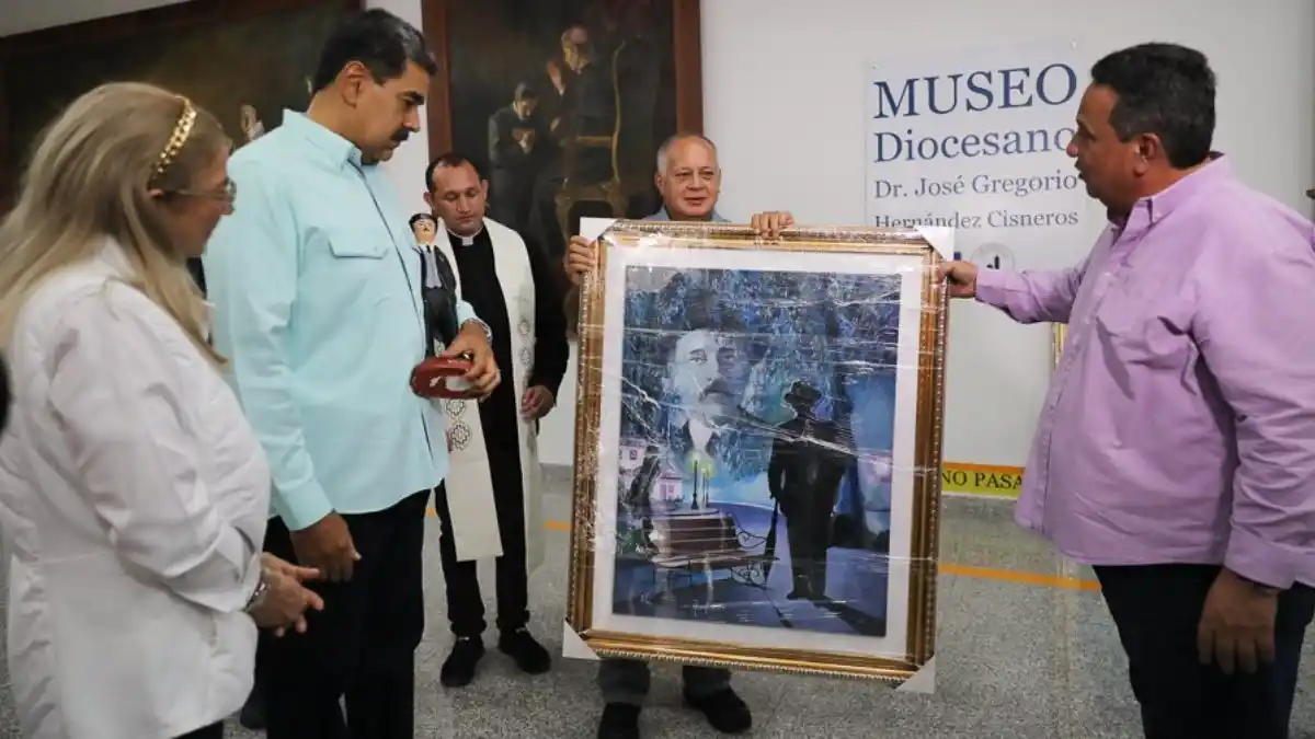 ¡ASEGURA QUE ES INMINENTE! Maduro visitó santuario del Dr José Gregorio Hernández en Trujillo, en víspera de su canonización