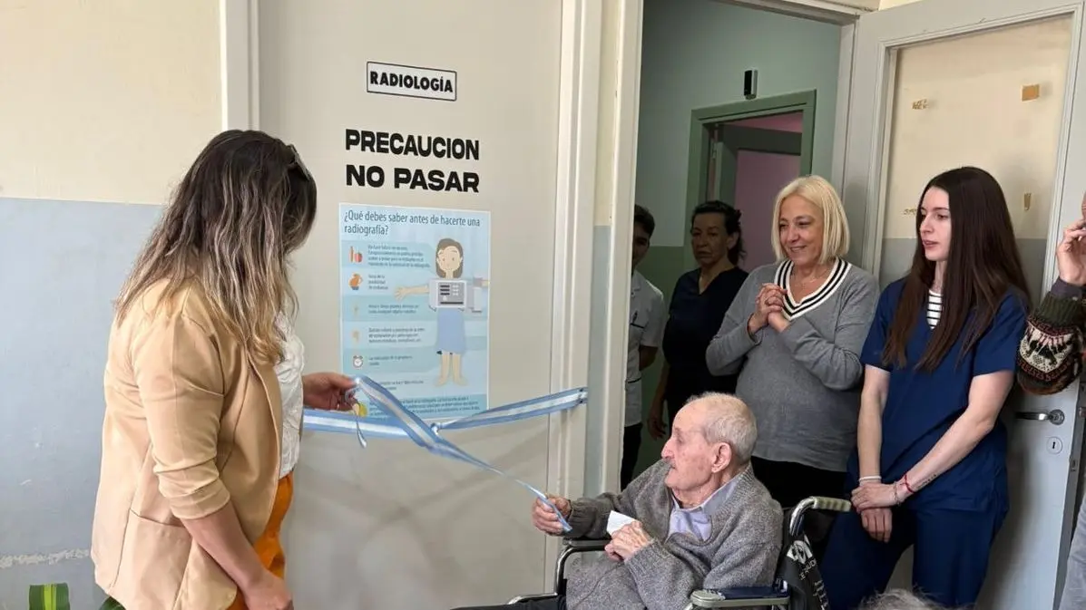 La Dulce celebró los 75 años de su Unidad Sanitaria con la inauguración de la sala de rayos