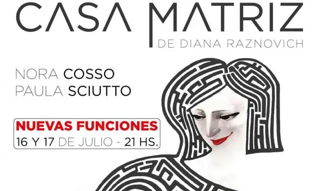 En el Teatro Italia: este fin de semana se presenta Casa Matriz
