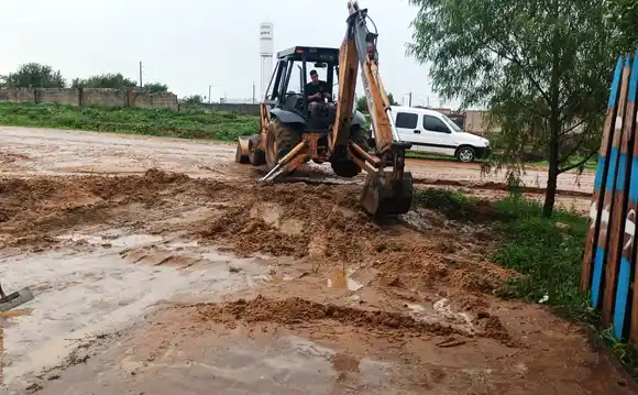 La municipalidad asiste a familias afectadas por el temporal