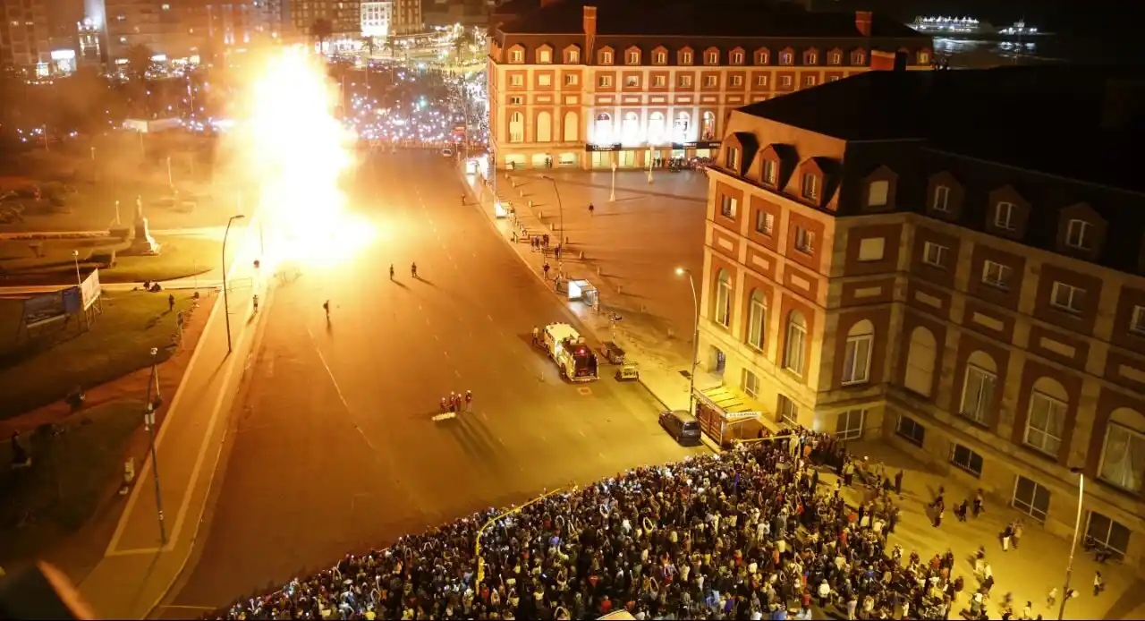La fiesta valenciana y un cierre a puro color en una noche de "verano"