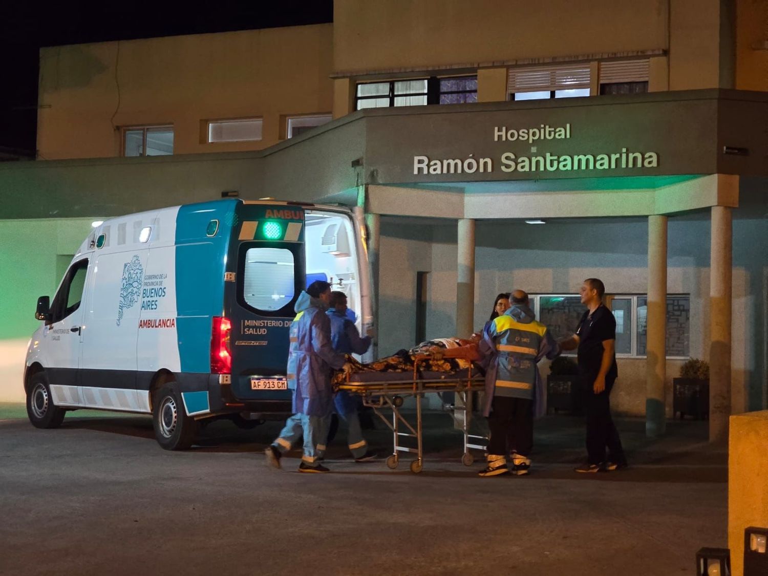 El Hospital Santamarina recibió a una paciente de Bahía Blanca