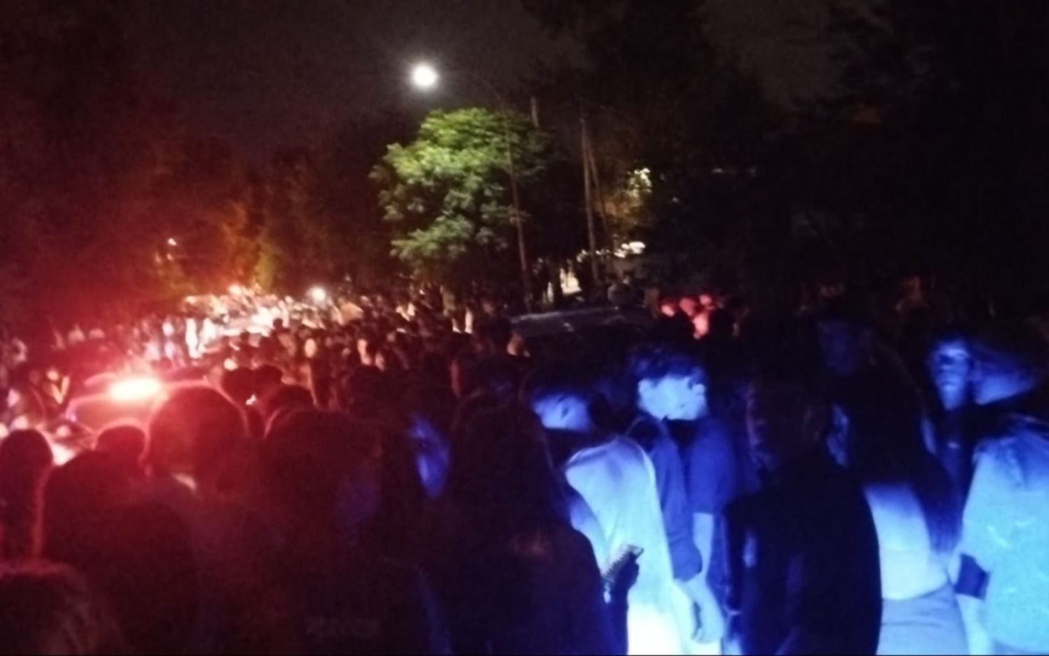 El domingo en otra fiesta había 3000 personas