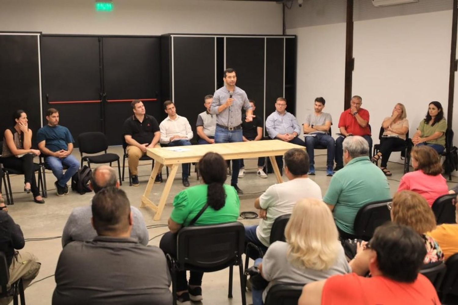 “Tenemos que mejorar la ciudad en materia de seguridad porque queremos darle tranquilidad al vecino”