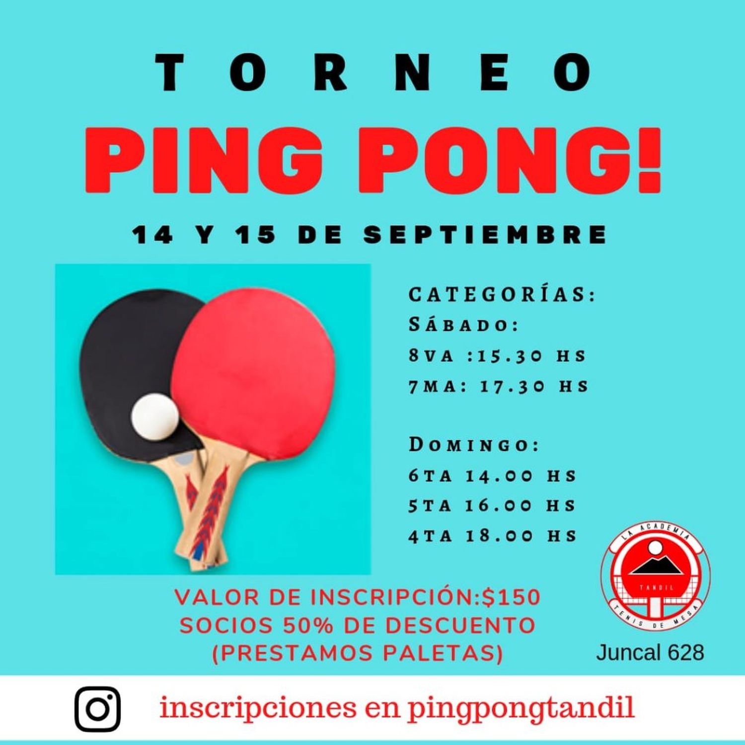 Preparan un nuevo torneo de tenis de mesa