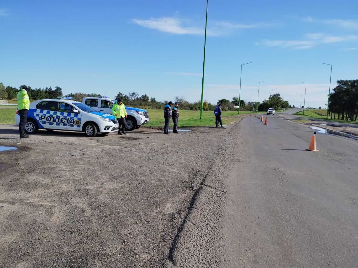 Desplegaron un gran operativo de diferentes fuerzas para desarticular el evento de motociclistas "Hacer ruido"