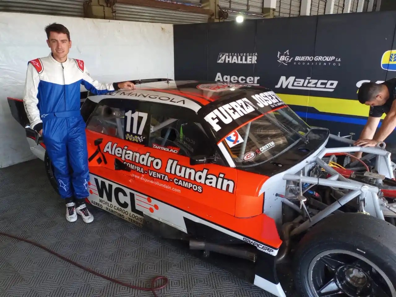 El tresarroyense Juan Tartaglino debuta en el TC Pista Mouras