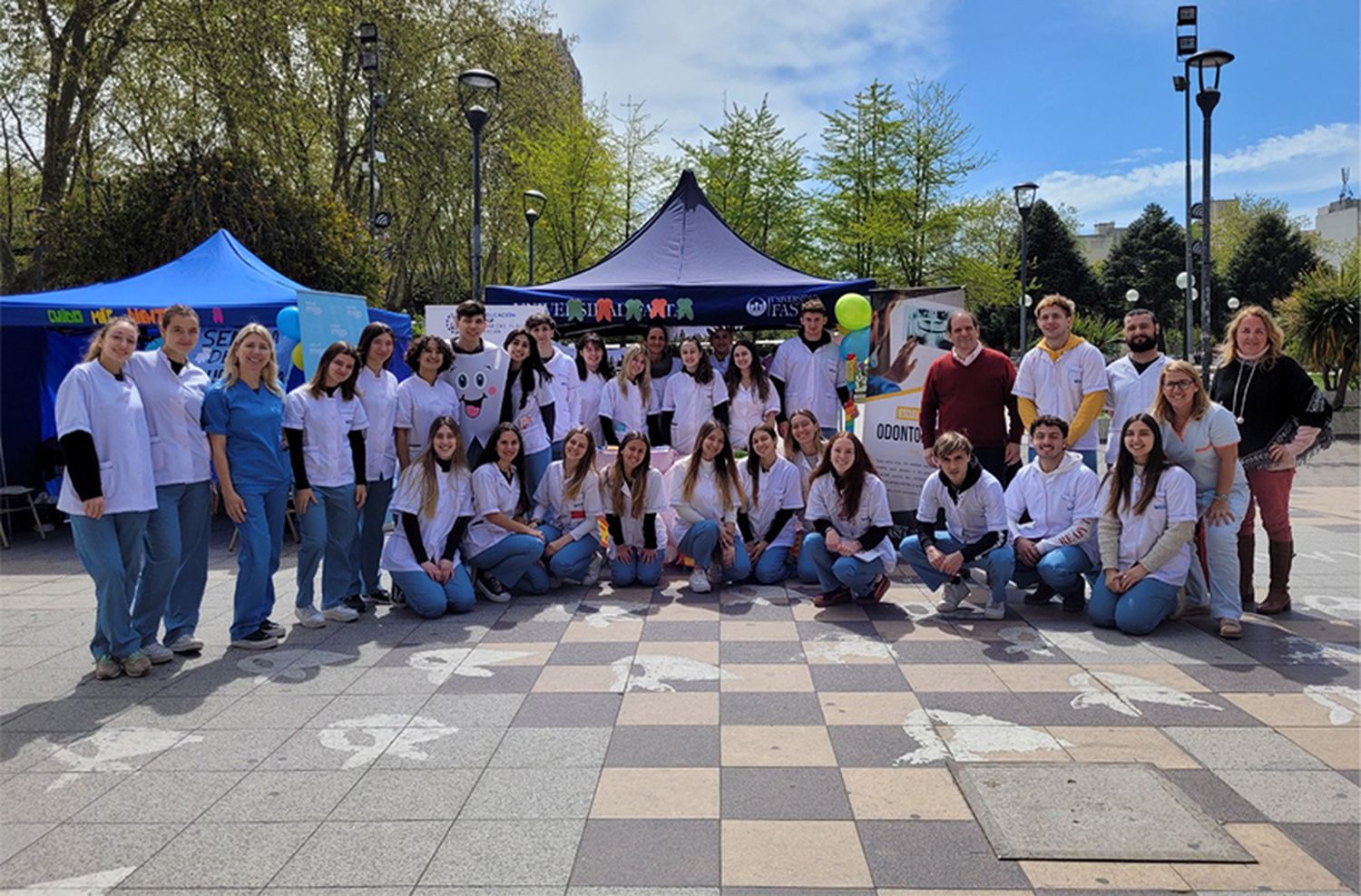 Estudiantes de Odontología de la UFASTA organizan múltiples jornadas de prevención para la comunidad