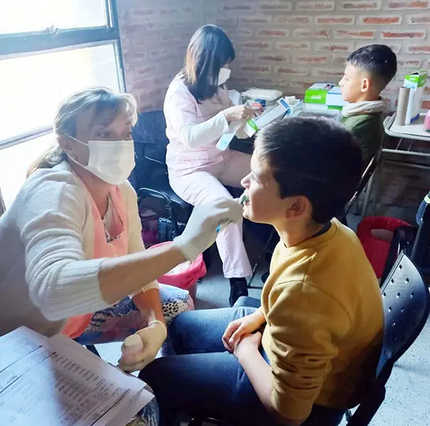 Controles de salud a niños