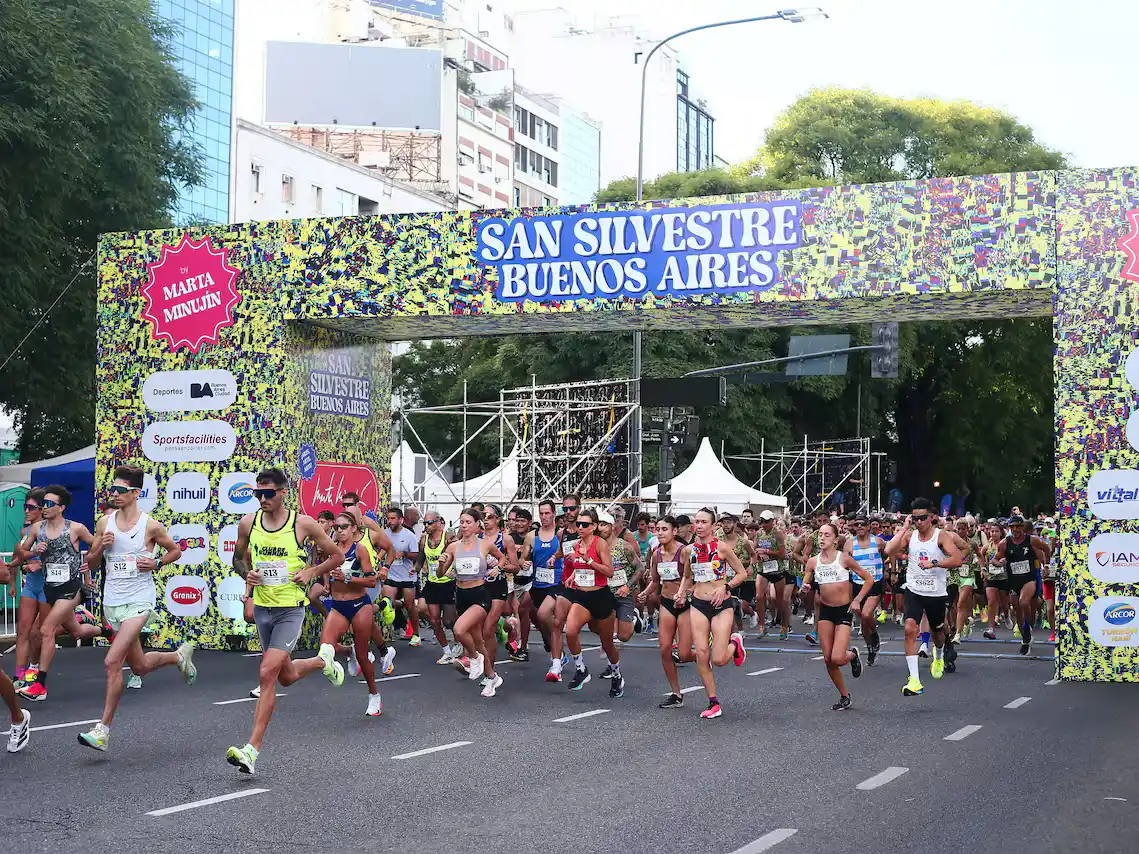 Es la 15° edición de la San Silvestre Buenos Aires.