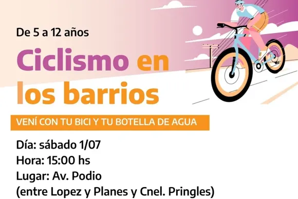 Sábado con "Ciclismo en los Barrios"
