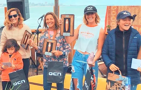 Evelyn Gontier ganó la primera  fecha del Argentino de longboard