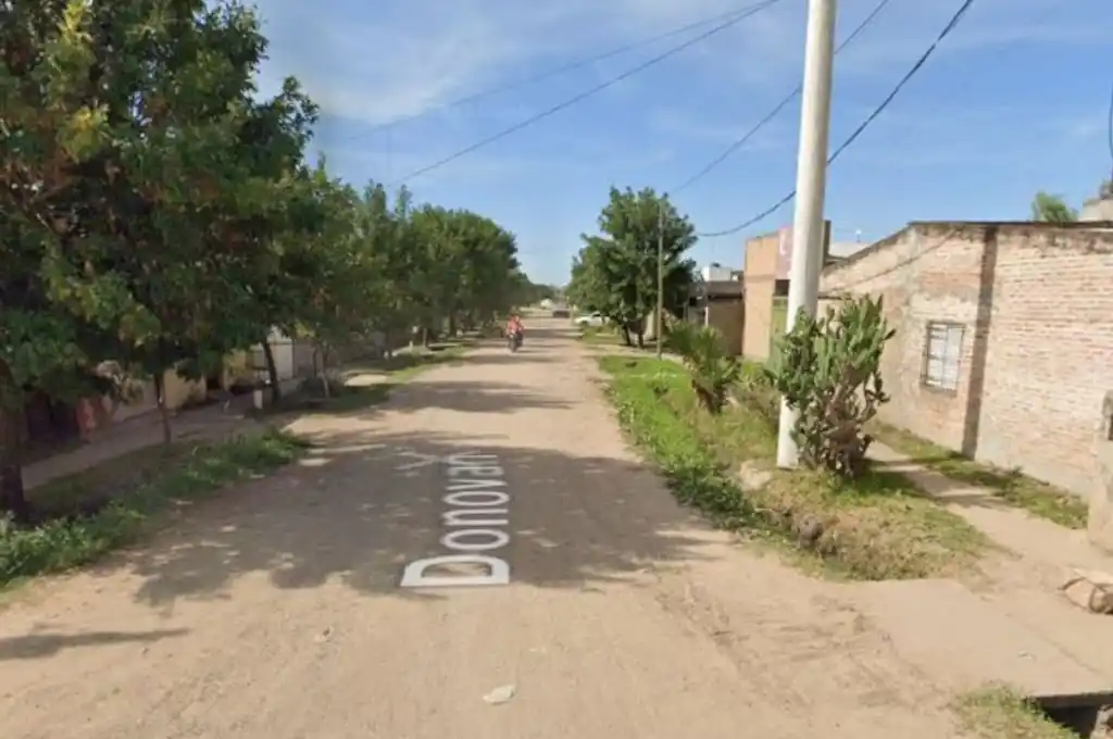 El lugar donde la mujer fue atacada