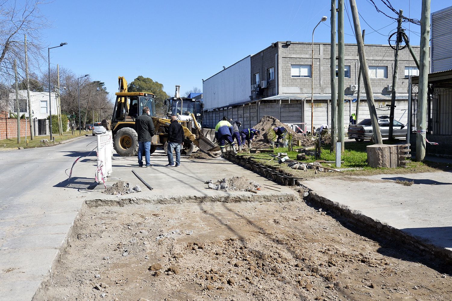 Tigre suma obras en diferentes localidades con inversión municipal