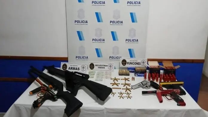 Mar del Plata: encontraron un arsenal en la casa de un hombre que atropelló y mató a un adolescente