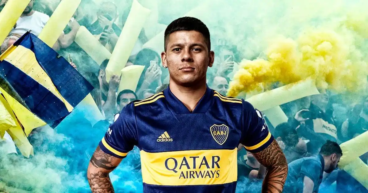 Marcos Rojo entrena por primera vez en Boca