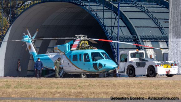 The new livery of the Argentine Presidential Air Group was revealed
