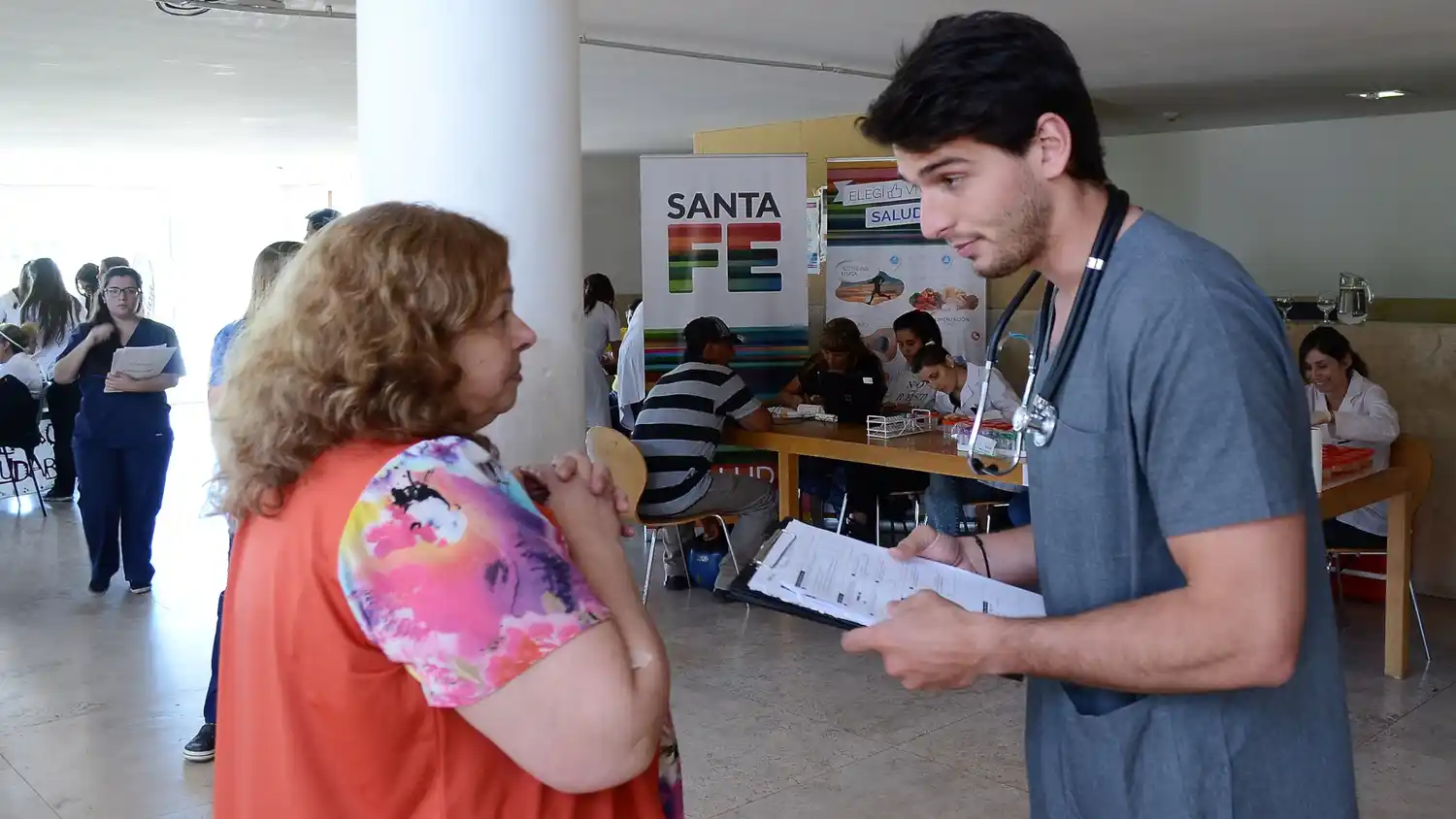 Paradas Saludables en espacios públicos de Santa Fe y Rosario
