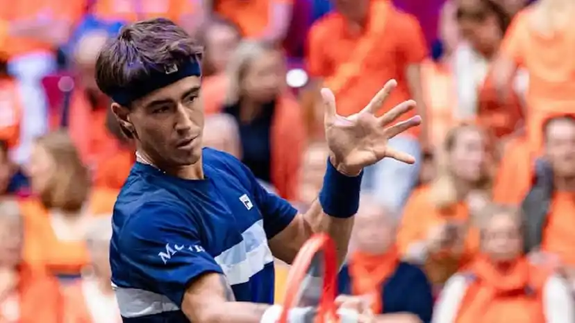 Francisco Comesaña - Debut en Copa Davis - 2