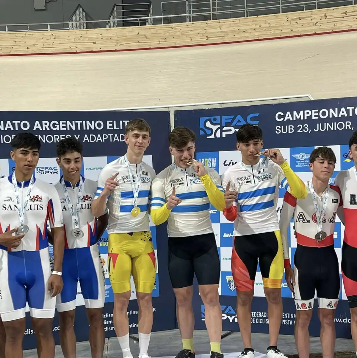 Serrano logró el récord argentino