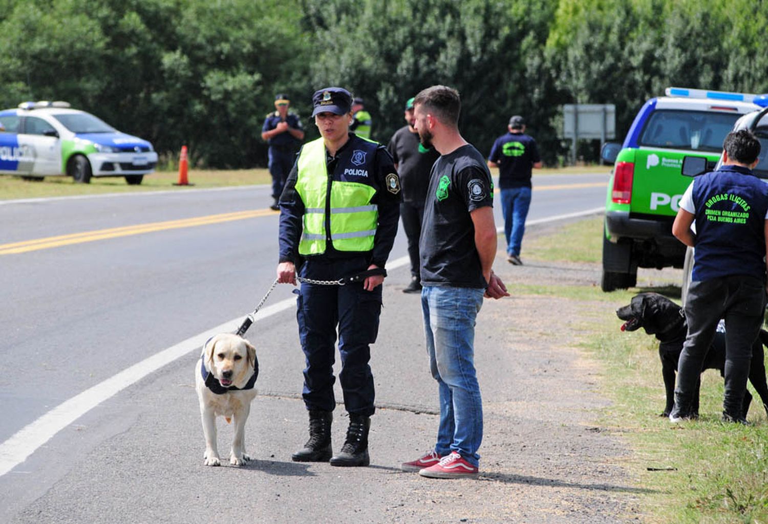 Arribó a Tandil la primera tanda de efectivos policiales del Operativo Sol