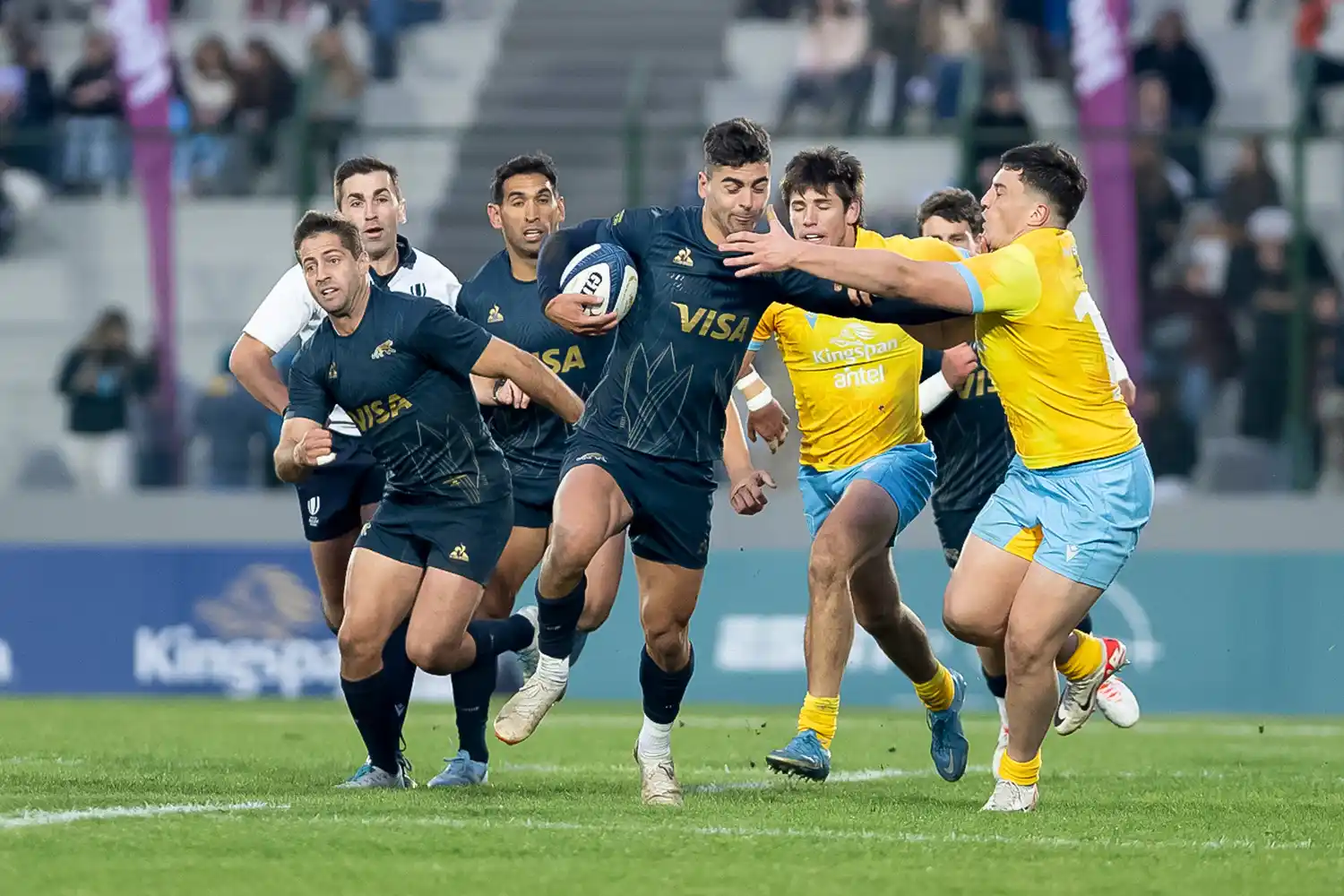 Con Calles, Los Pumas aplastaron a Uruguay