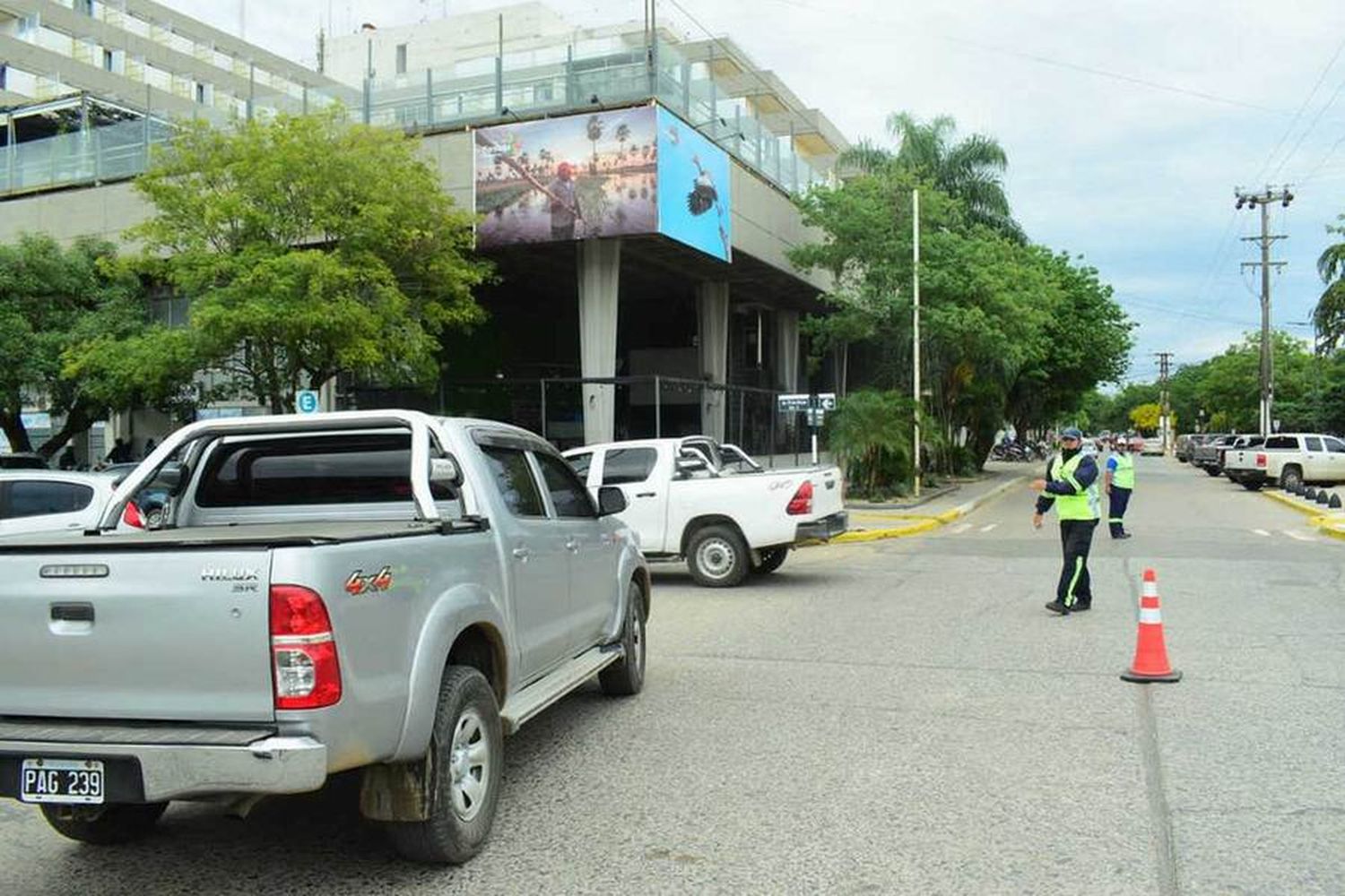 Operativos de control de tránsito
en diversos sectores de la ciudad