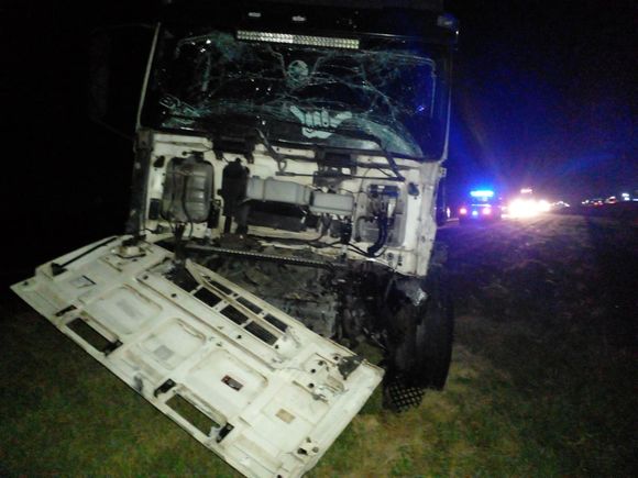 Accidente entre dos camiones en ruta 9: no hubo heridos de gravedad
