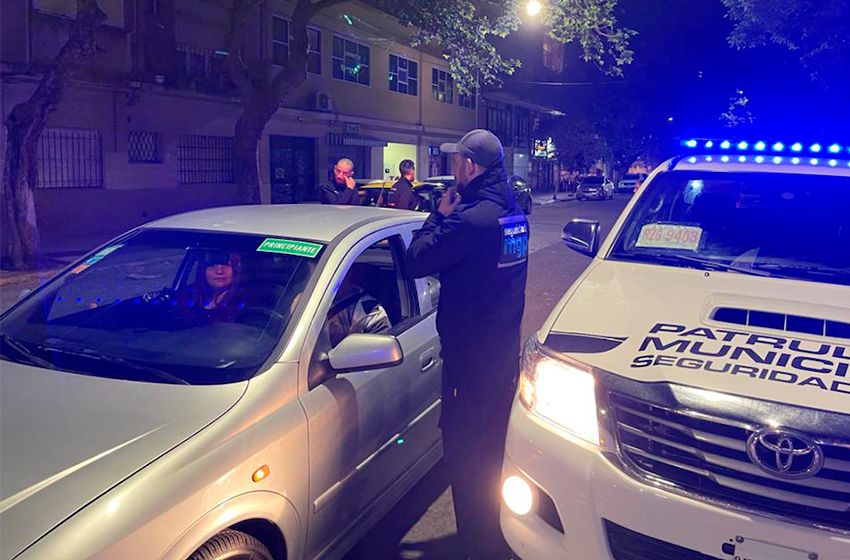 Controles de la Patrulla Municipal en la ex Zona Roja.