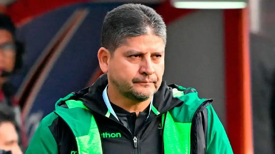 Villegas, DT del seleccionado boliviano.