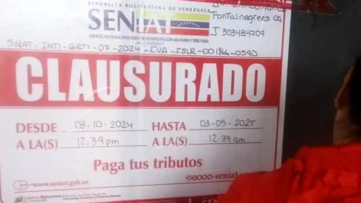 Seniat ordenó el cierre del Diario La Voz hasta mayo de 2025