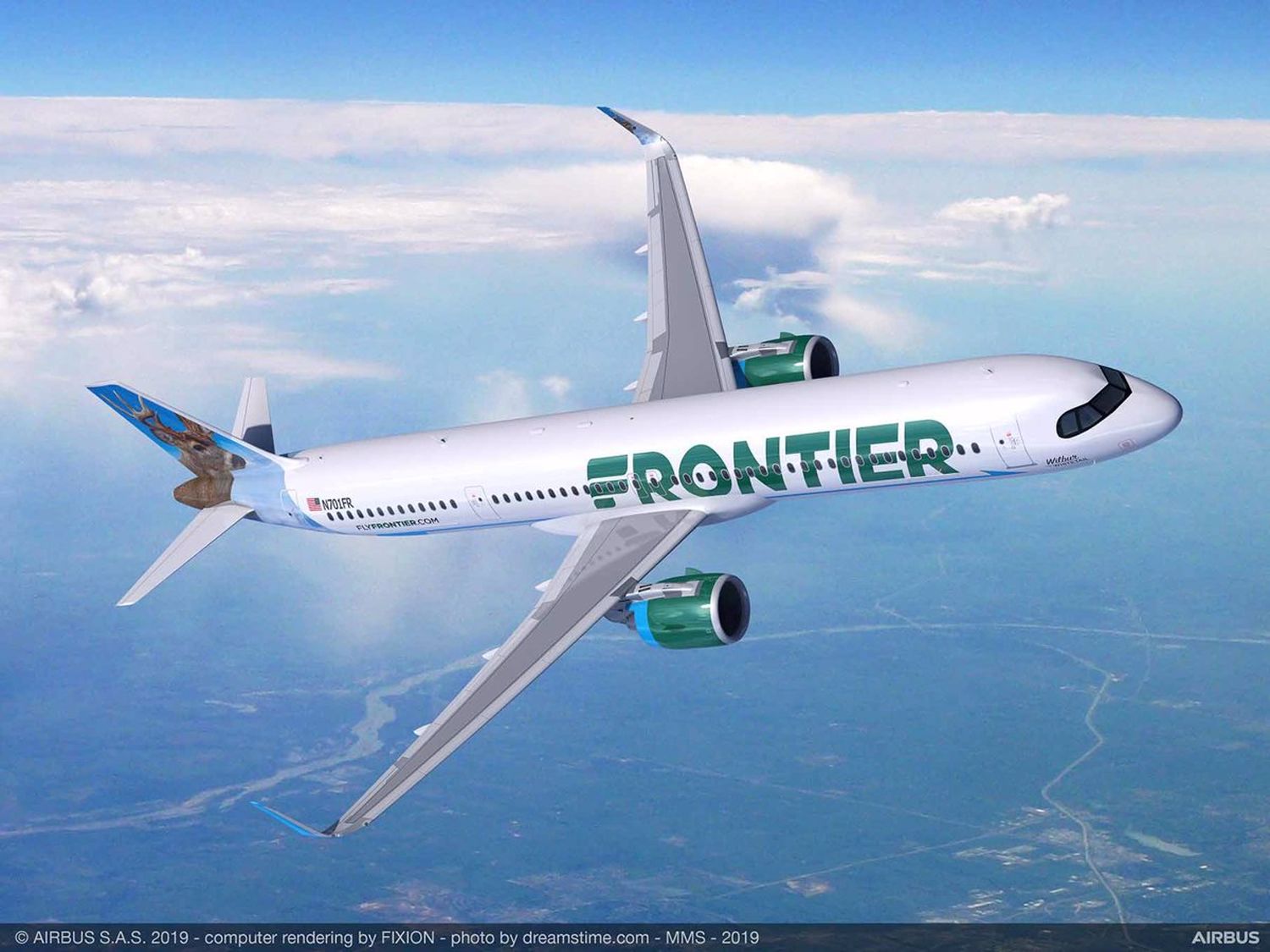 Frontier no descarta desplegar sus A321XLR en rutas hacia Sudamérica y Europa