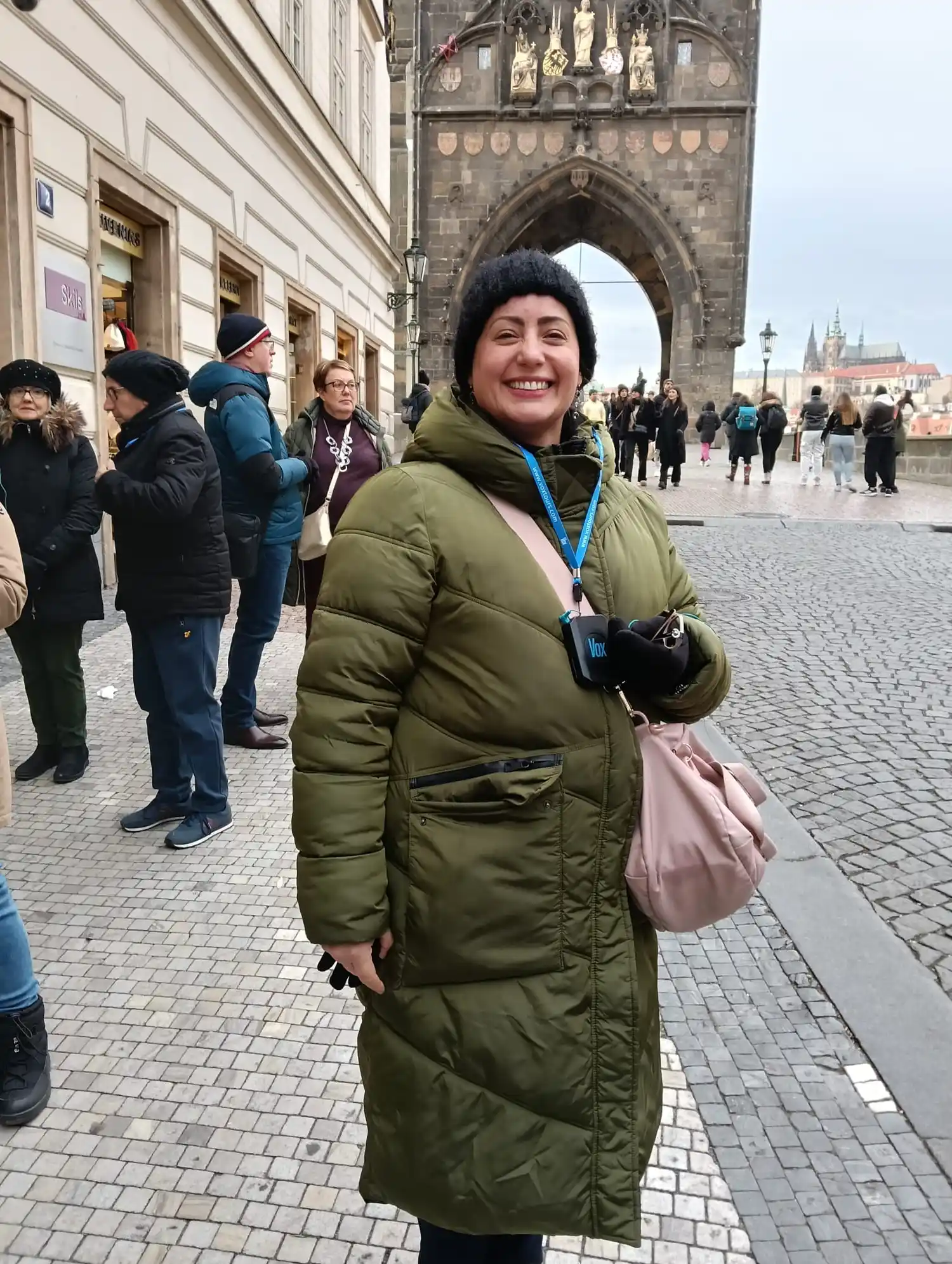 Iris Fumaneri nos saluda desde Argenta, Italia-