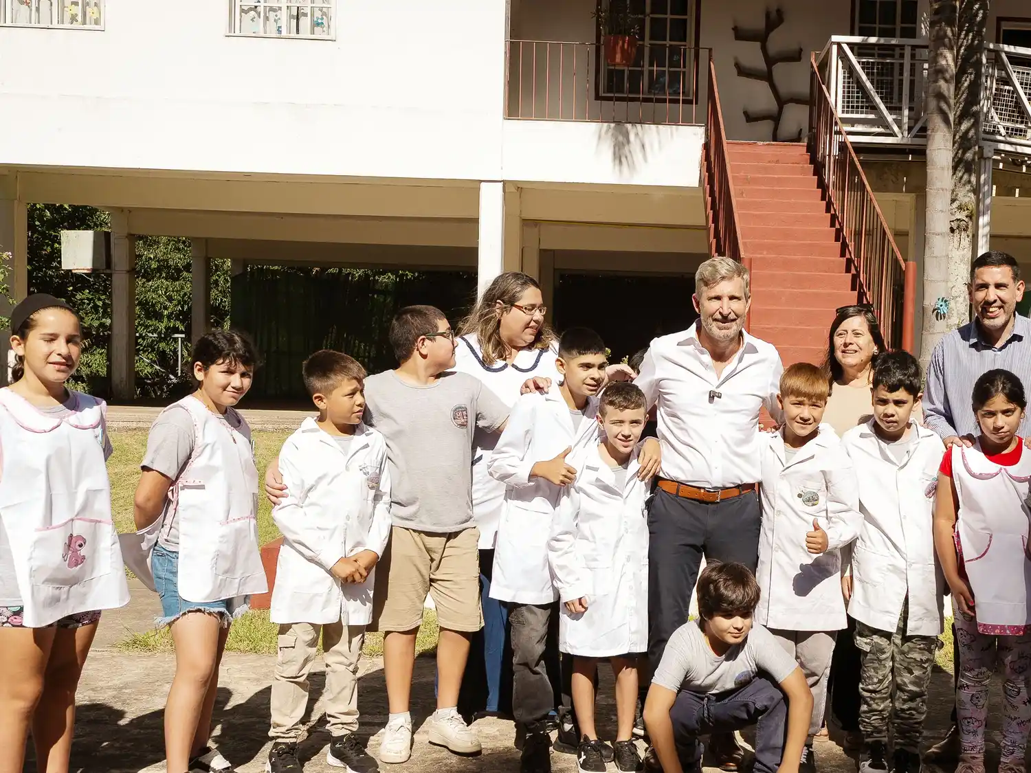 Frigerio inauguró el ciclo lectivo en Villa Paranacito