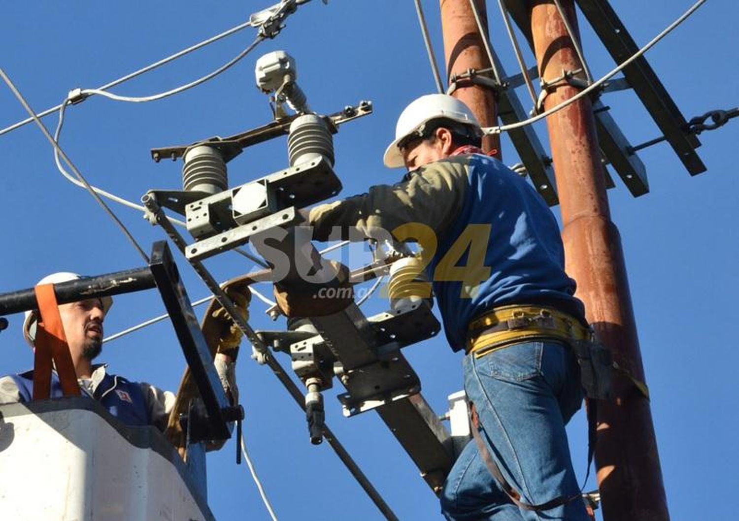 Anuncian una hora corte de energía para un sector de Venado