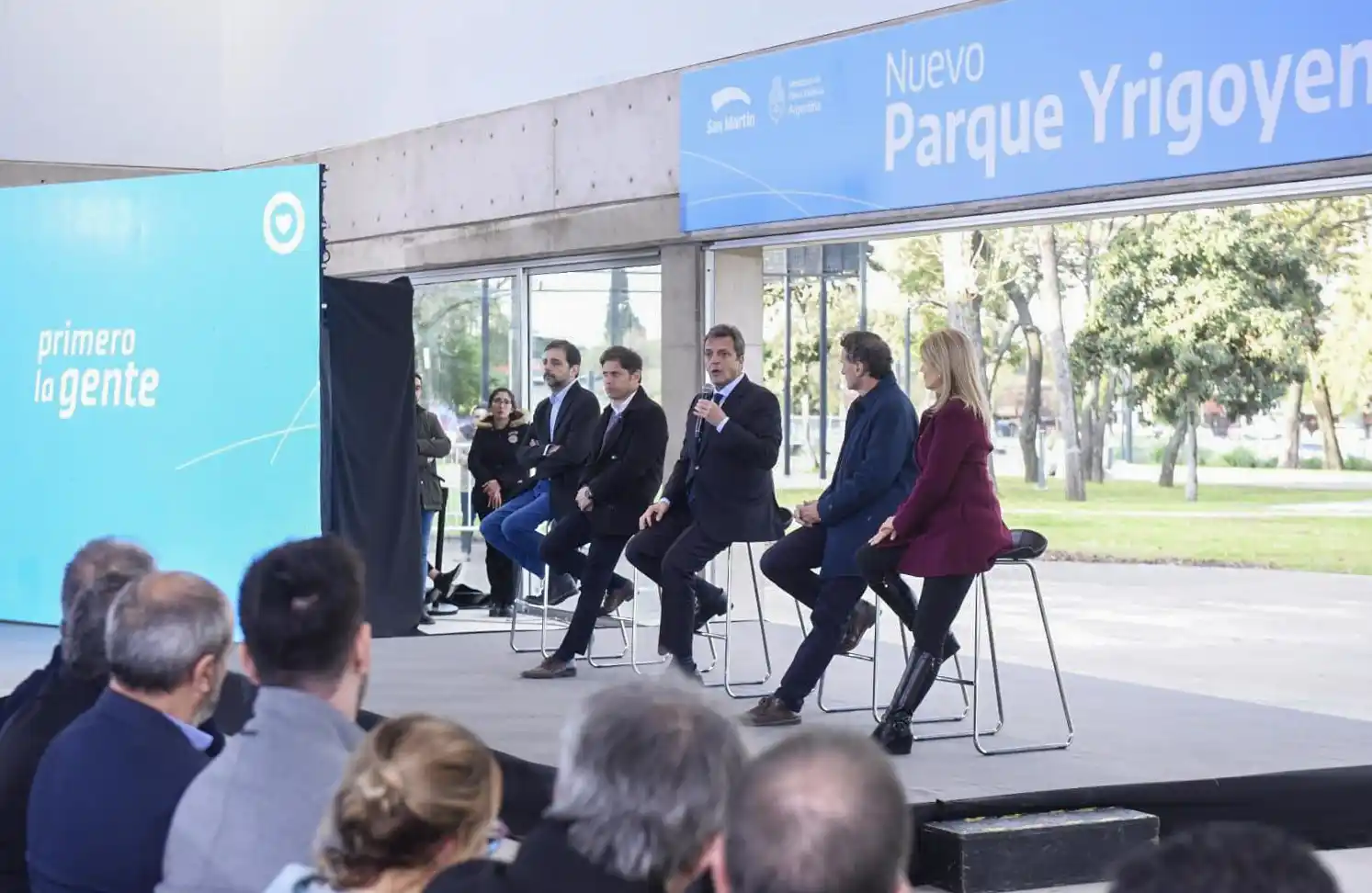 “Soñamos con construir” planteó Massa y cuestionó a la oposición