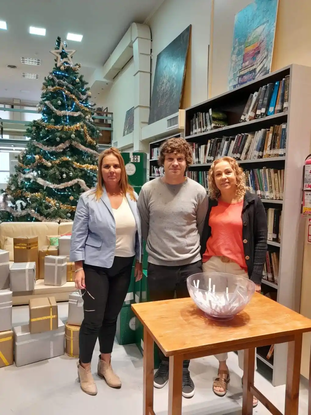 Los ganadores de las 50 cajas navideñas de Empleados de Comercio