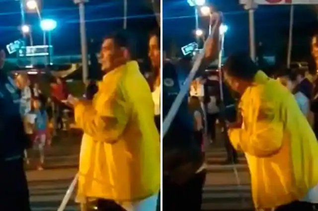 El diputado Alfredo Olmedo fue filmado colándose en el recital de Luis Miguel
