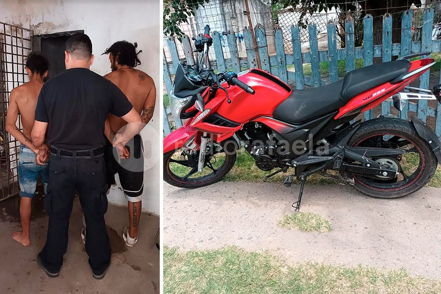 Estaban juntos, se llevaron una moto y cuando la devolvieron no quisieron entregar la llave: dos detenidos