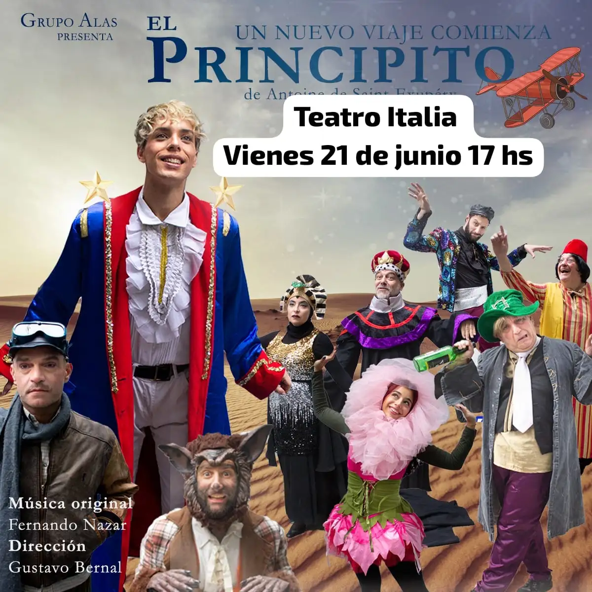 Teatro Italia con una amplia cartelera para todas las edades