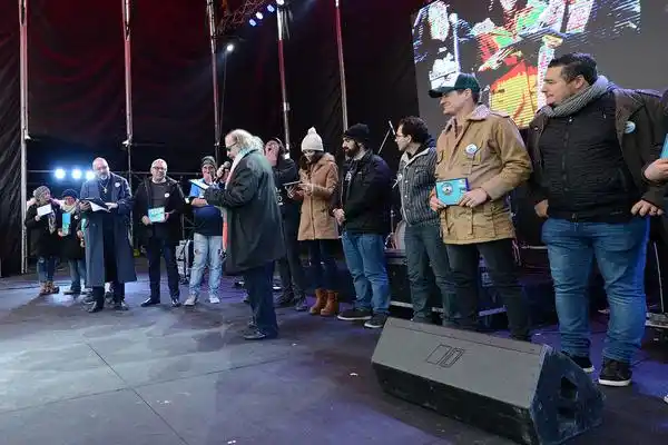 Familiares de los tripulantes del ARA San Juan reclamaron verdad y justicia en Tigre