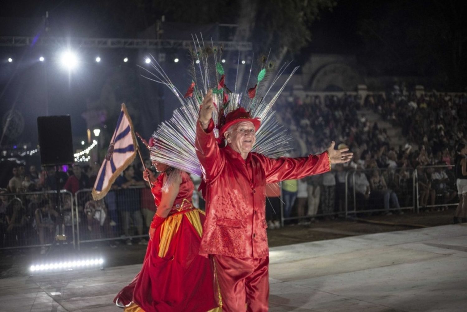 Por mal tiempo reprograman la última jornada de festejo del carnaval en el Predio Ferial