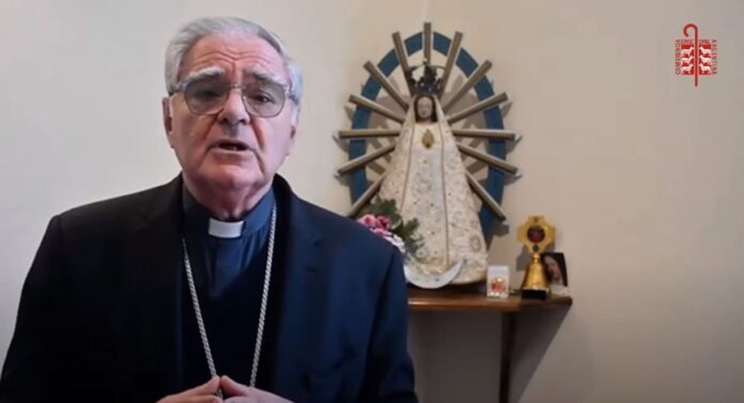 El presidente del Episcopado, el obispo Oscar Ojea.