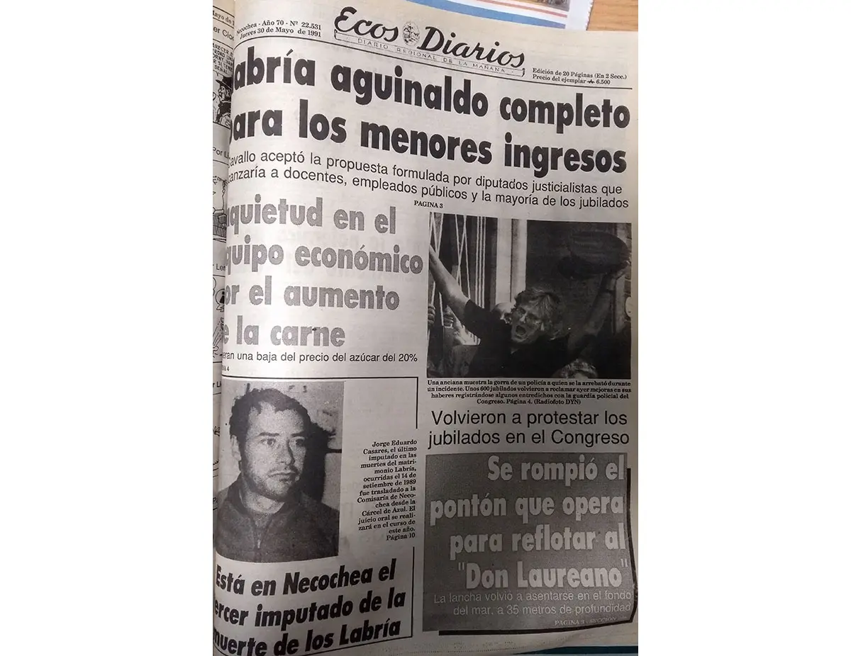 Jueves 30 de mayo de 1991