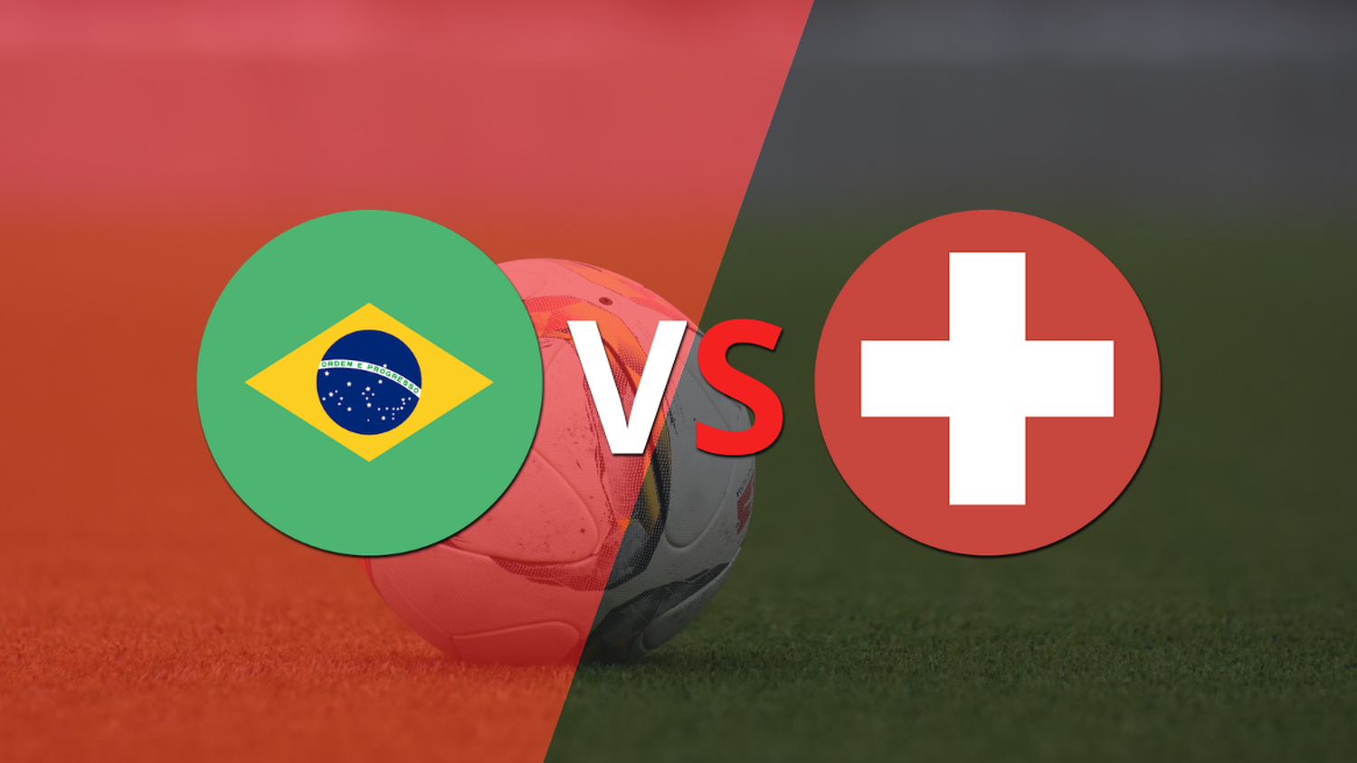 Brasil y Suiza, cara a cara por la segunda jornada del Grupo G