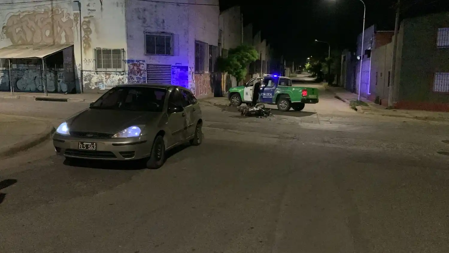 El accidente ocurrió en Lisandro de la Torre y La Rioja.