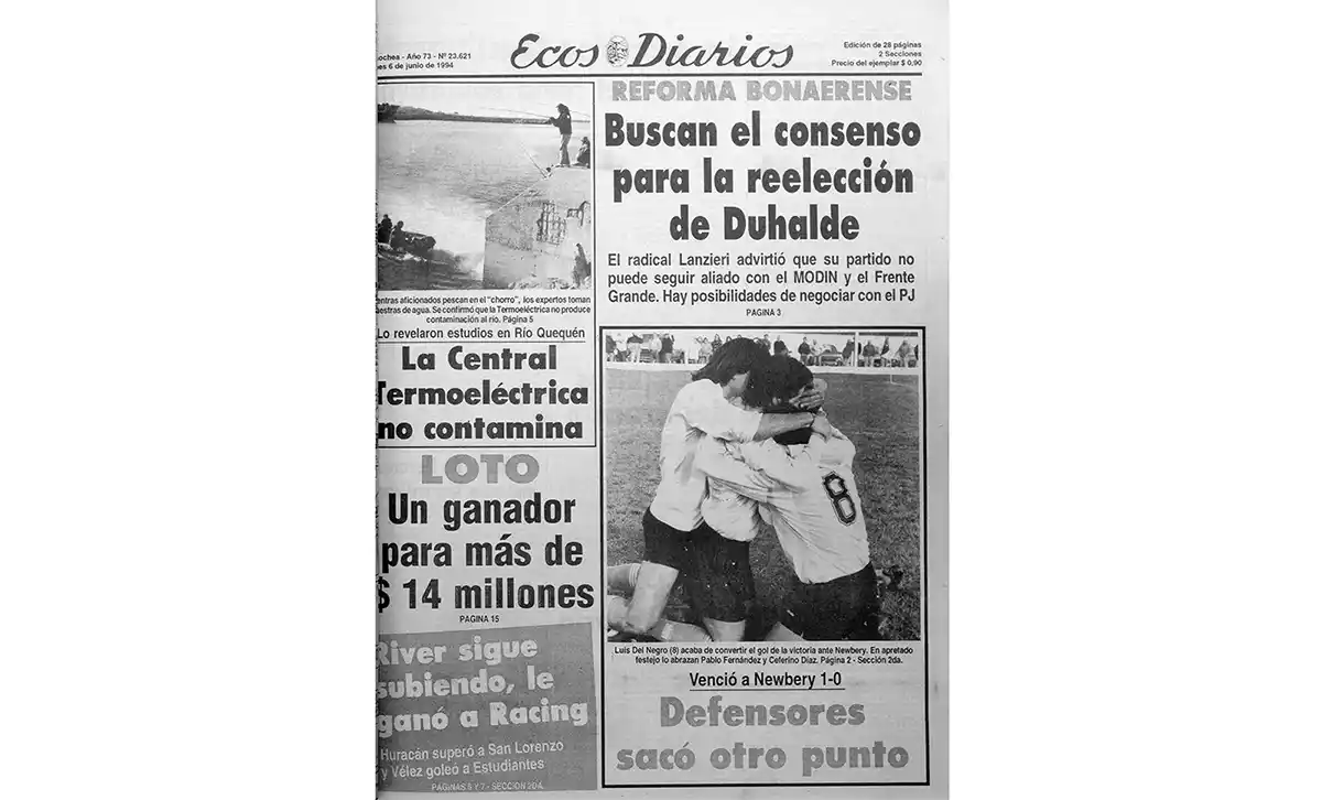 Lunes 6 de junio de 1994