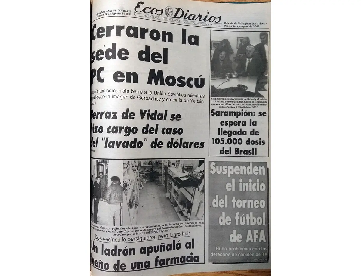 Sábado 24 de Agosto de 1991